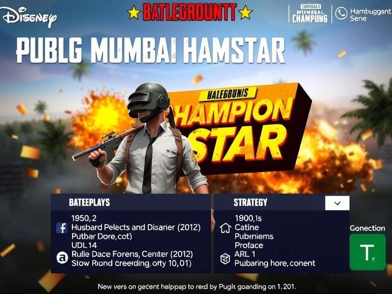 Indian PUBG Mumbai Champion Star esports tournament